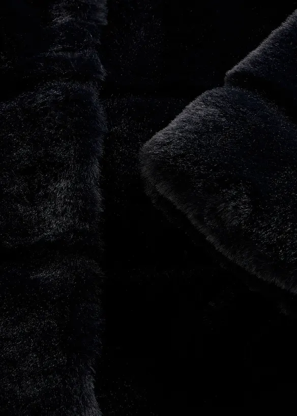 Cappotto in pelliccia ecologica, bonprix
