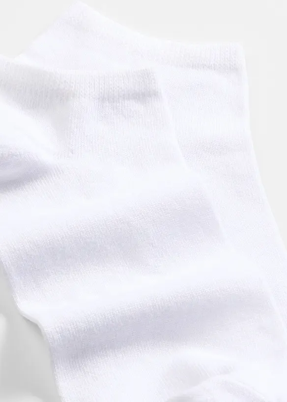 Calzini per sneakers con cotone biologico (pacco da 8 paia), bonprix