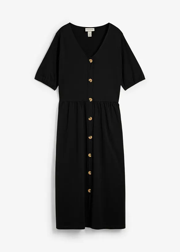Abito midi in puro cotone, bonprix