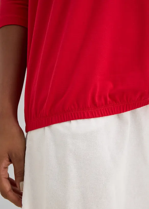 Maglia oversize in misto viscosa, bonprix