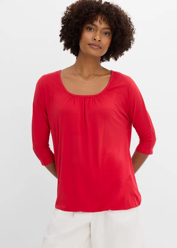 Maglia oversize in misto viscosa, bonprix