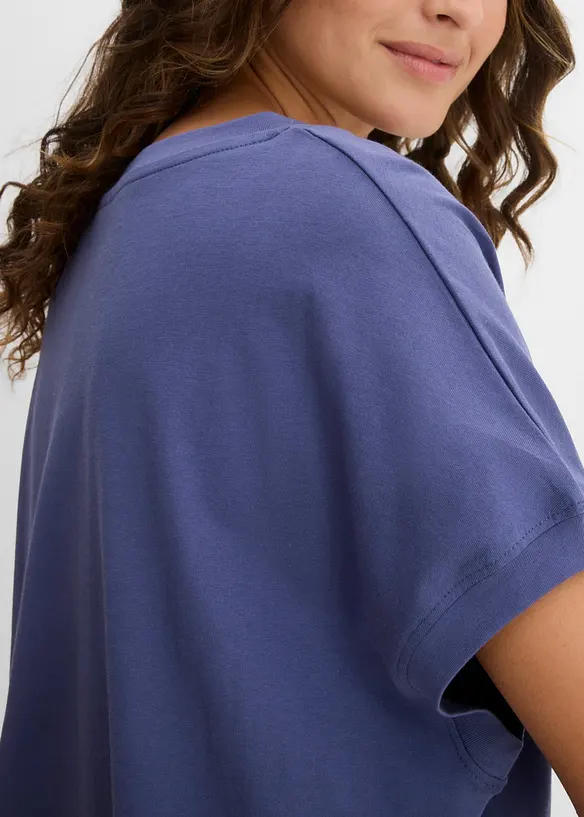 Maglia lunga in puro cotone, bonprix