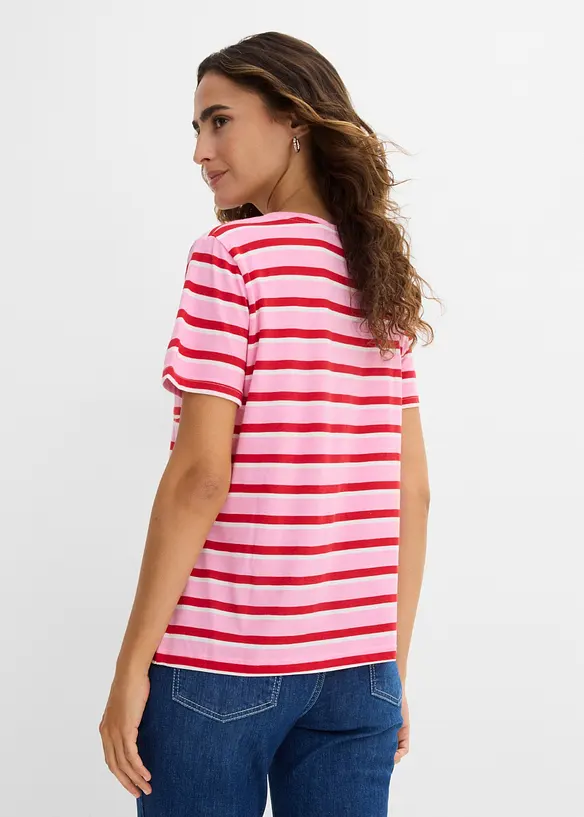 T-shirt in misto cotone, bonprix