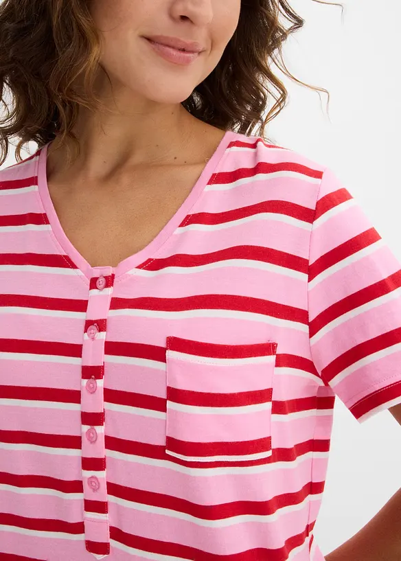 T-shirt in misto cotone, bonprix