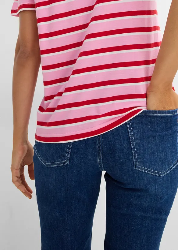 T-shirt in misto cotone, bonprix