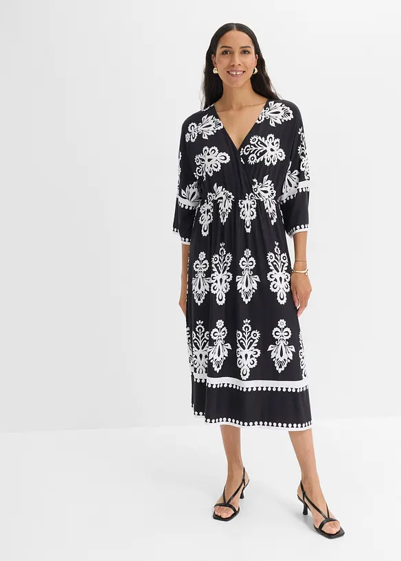 Abito in morbido jersey di misto viscosa, bonprix