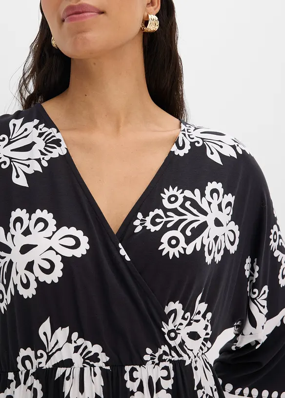 Abito in morbido jersey di misto viscosa, bonprix