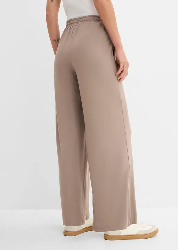 Pantaloni in jersey di viscosa fluente, bonprix