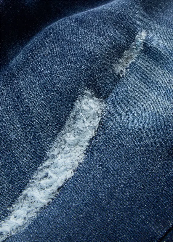 Jeans skinny elasticizzati, vita media, bonprix
