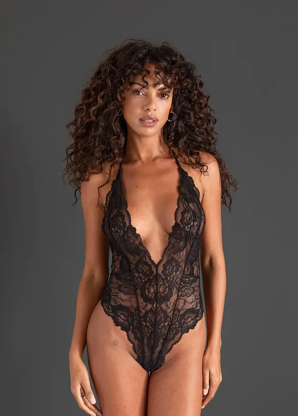 Body con perizoma ouvert, bonprix