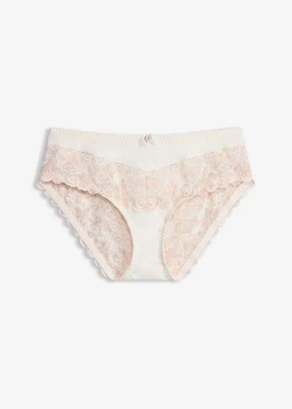 Slip alto con pizzo delicato, bonprix