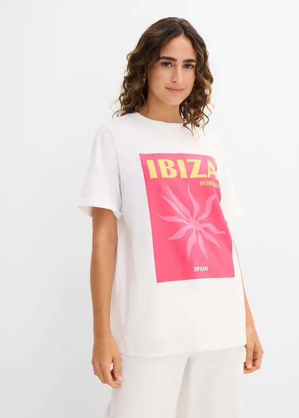 Maxi maglia in puro cotone biologico, bonprix