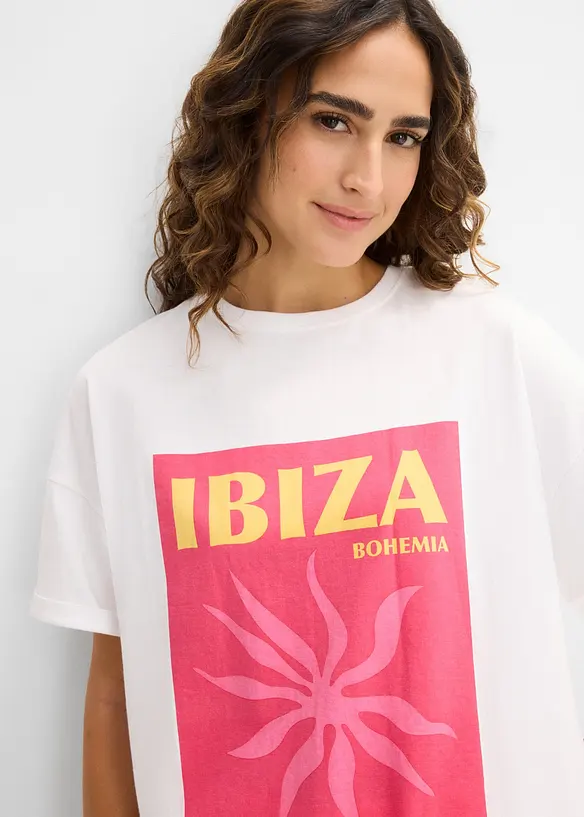 Maxi maglia in puro cotone biologico, bonprix