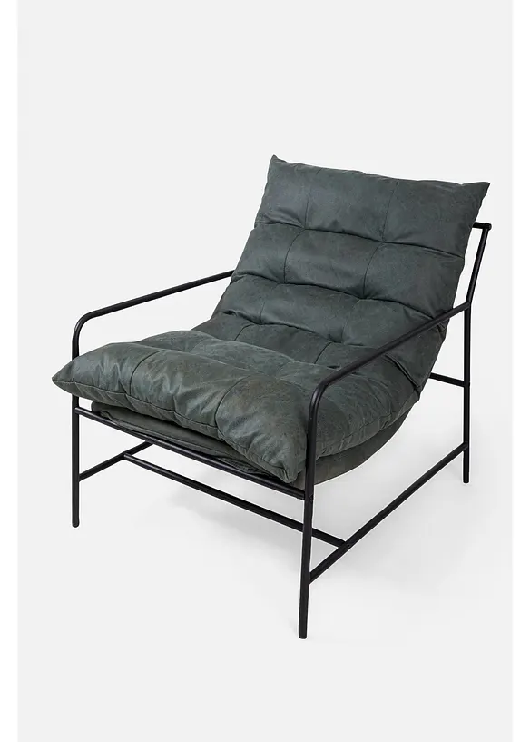Poltrona con struttura in metallo, bonprix