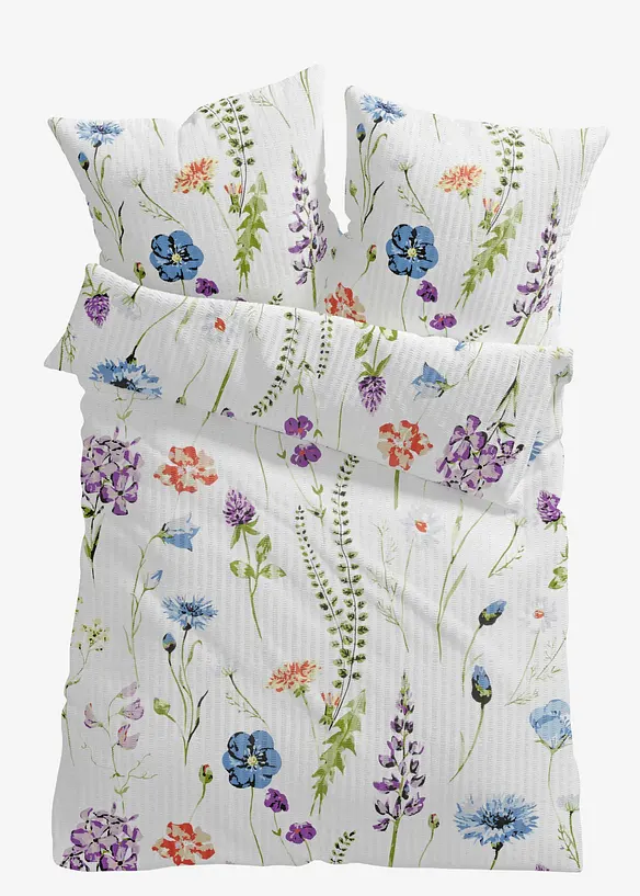 Biancheria da letto in seersucker, bonprix