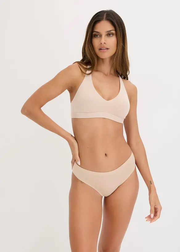 Bralette Feel Comfort in modal morbido (pacco da 2), bonprix
