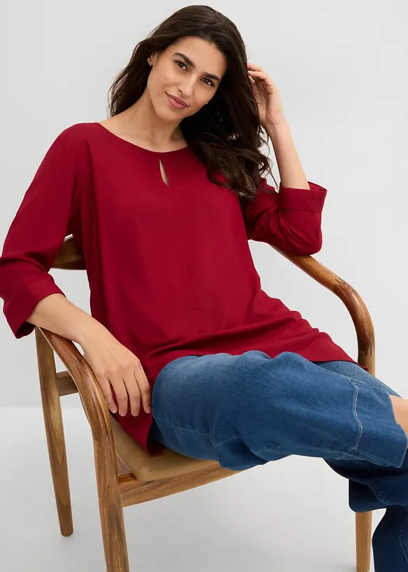 Blusa in pura viscosa, bonprix