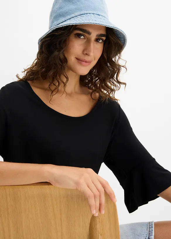 Maglia in viscosa morbida, bonprix
