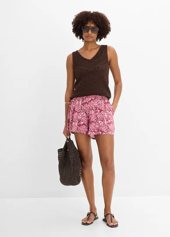 Shorts in jersey di viscosa fluida, bonprix