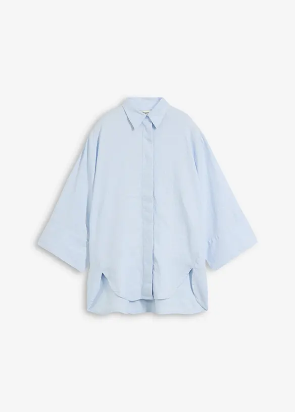 Camicia in misto lino fresco, bonprix