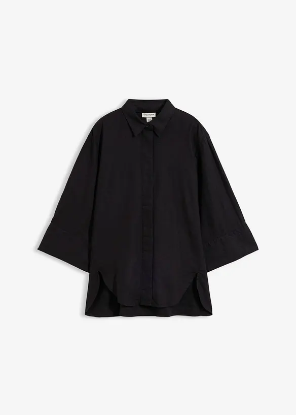 Camicia in misto lino fresco, bonprix