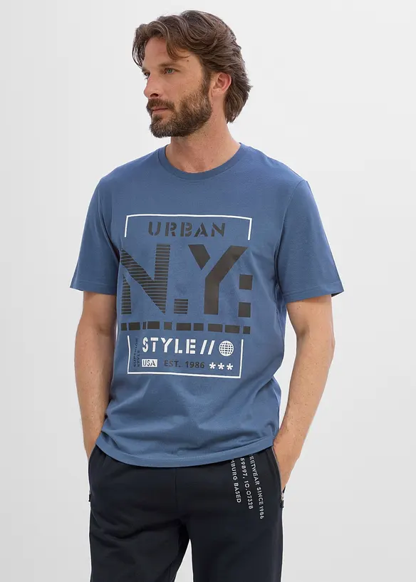 T-shirt in puro cotone biologico, bonprix