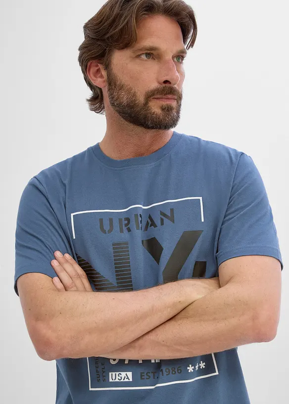 T-shirt in puro cotone biologico, bonprix
