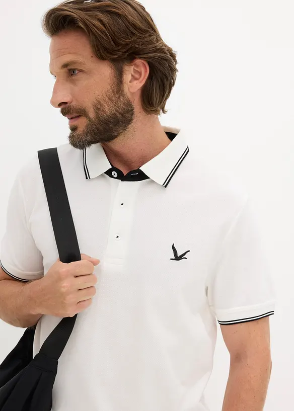 Polo in puro cotone biologico (pacco da 2), bonprix