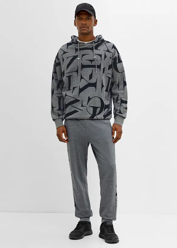 Felpa con cappuccio, loose fit, bonprix