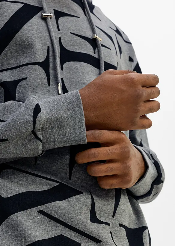 Felpa con cappuccio, loose fit, bonprix