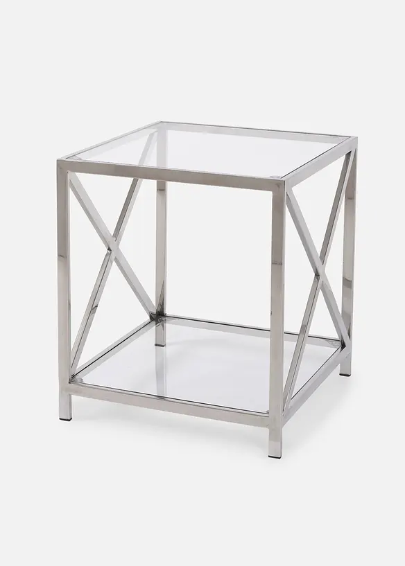 Tavolino cromato, bonprix