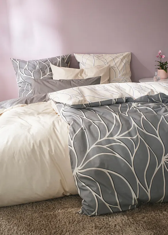 Biancheria da letto double-face in percalle, bonprix