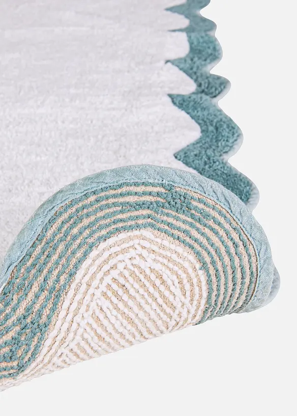 Tappeto da bagno con cotone riciclato, bonprix