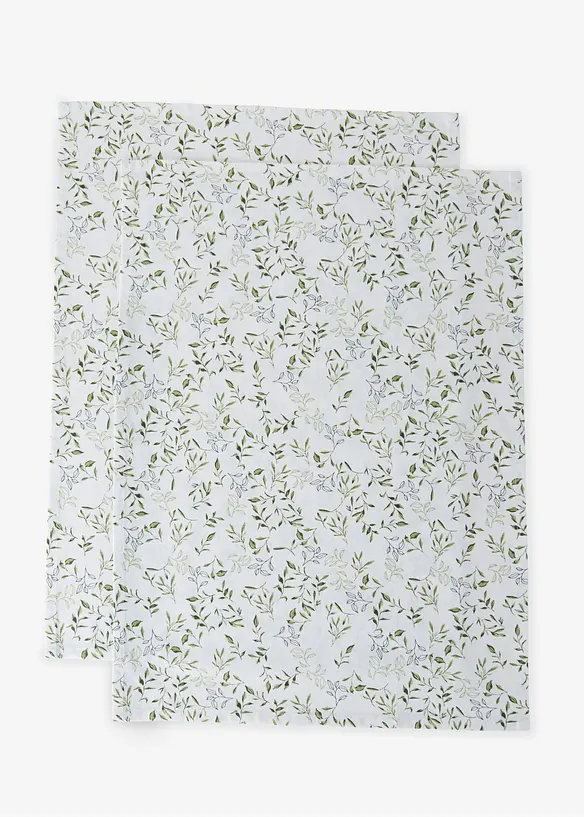 Strofinaccio in cotone biologico (pacco da 2), bonprix