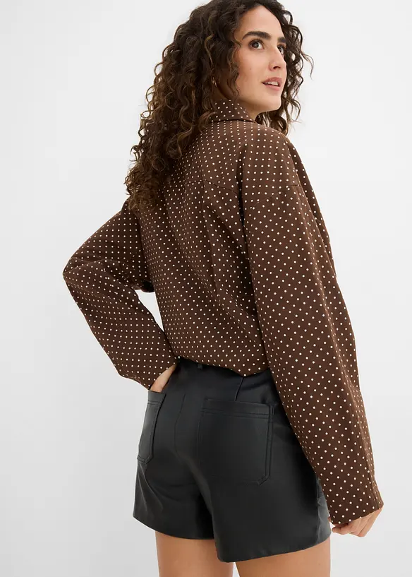 Shorts in similpelle, bonprix