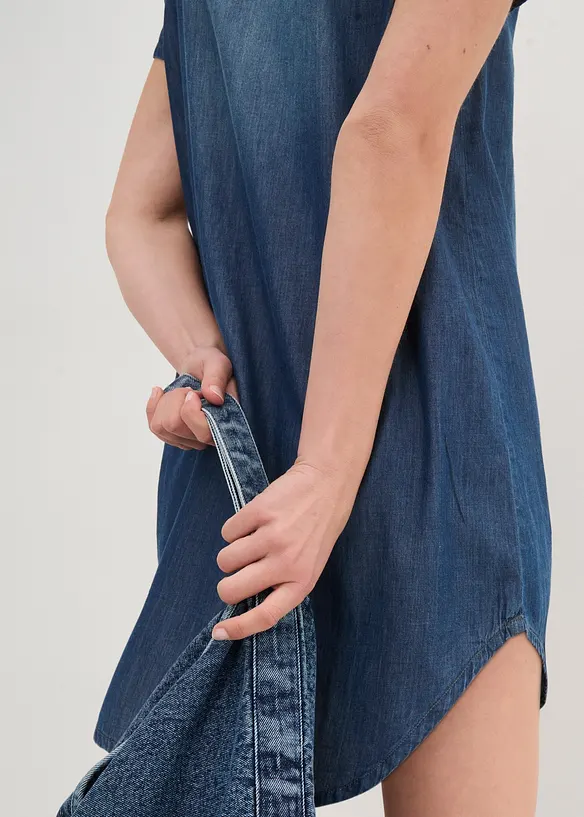 Abito tunica in jeans, bonprix