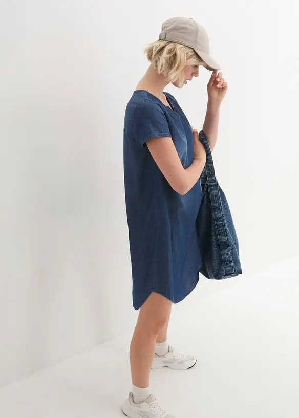 Abito tunica in jeans, bonprix