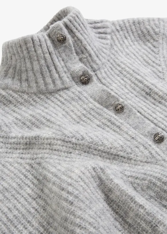 Maglione oversize con lana di alpaca, bonprix
