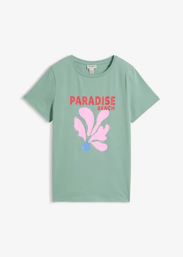 T-shirt in misto cotone, bonprix