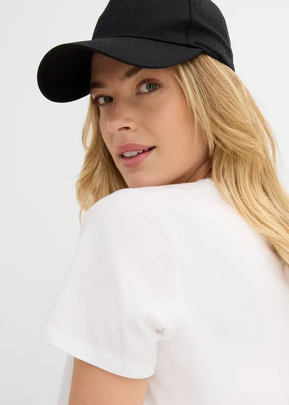 T-shirt in puro cotone, bonprix