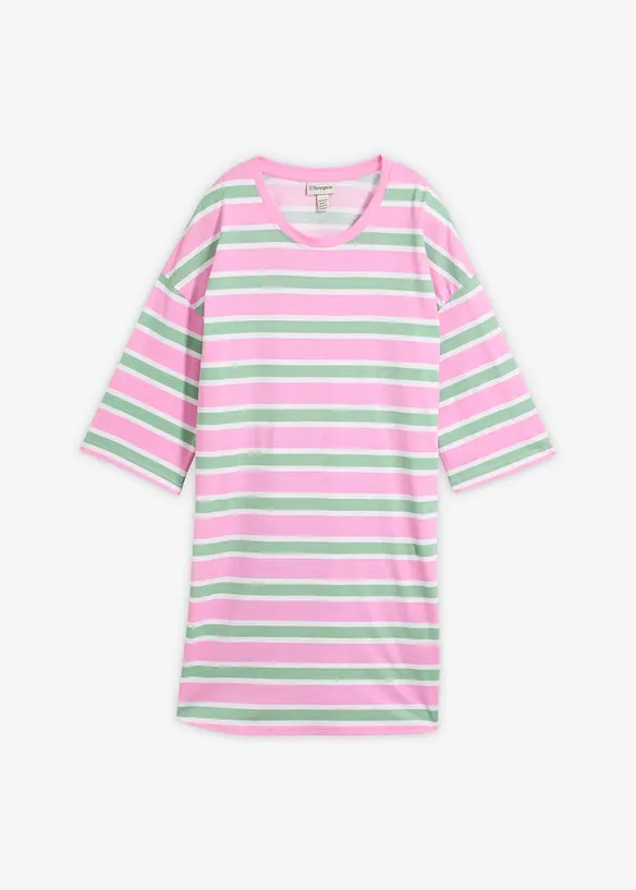 Maglia lunga oversize in puro cotone biologico, bonprix