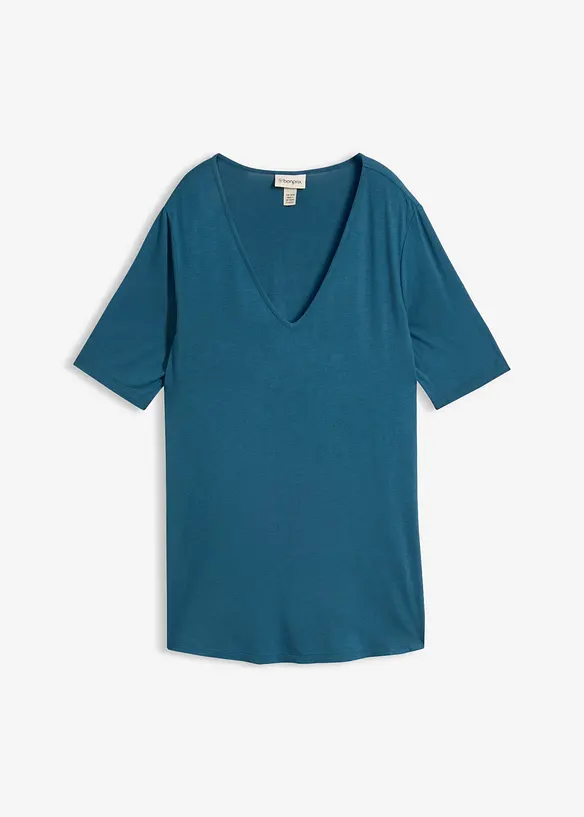 Maglia lunga in viscosa morbida, bonprix