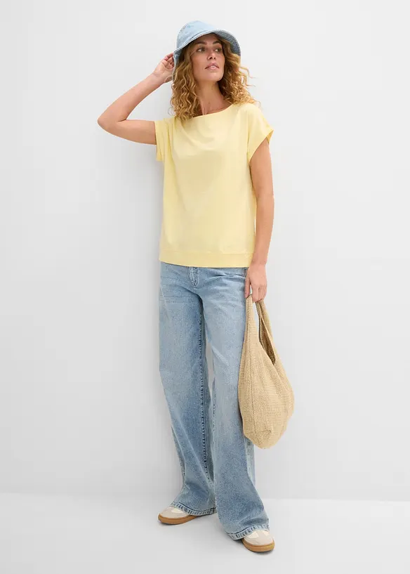 T-shirt in puro cotone biologico  (pacco da 2), bonprix