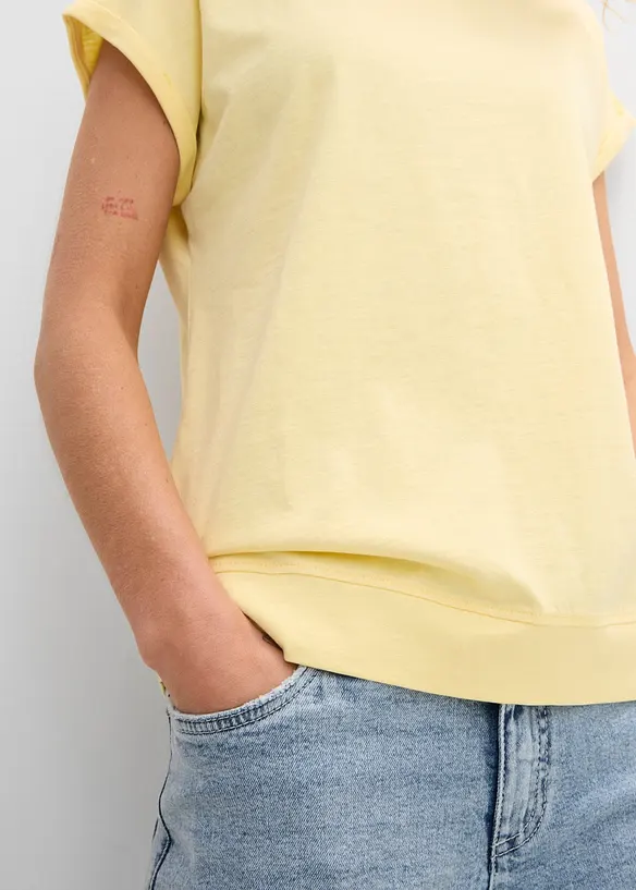 T-shirt in puro cotone biologico  (pacco da 2), bonprix