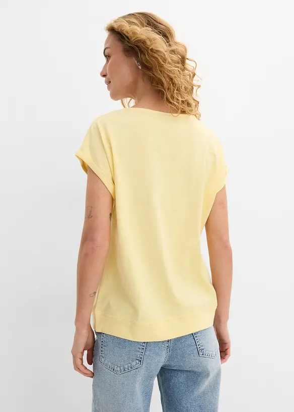 T-shirt in puro cotone biologico  (pacco da 2), bonprix