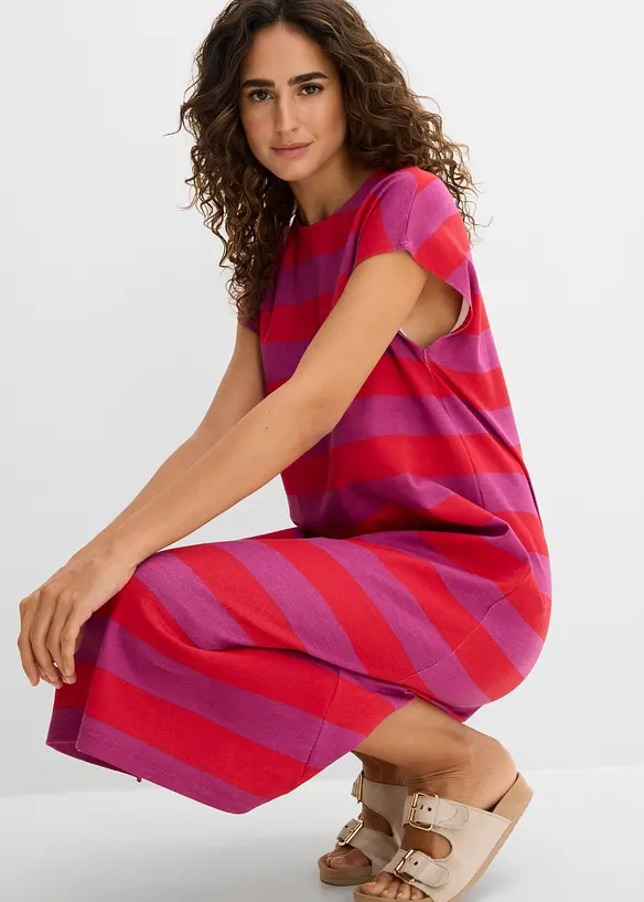 Abito in jersey interlock, bonprix