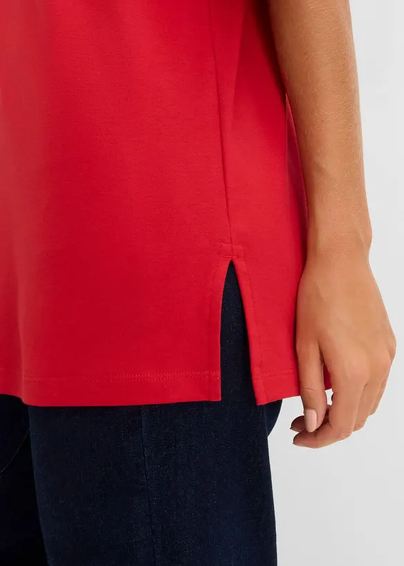 Maglia lunga in interlock, bonprix