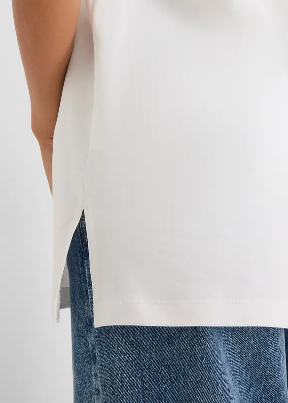 Maglia lunga in interlock, bonprix
