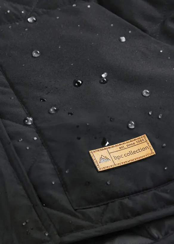Gilet tecnico trapuntato oversize, idrorepellente, bonprix
