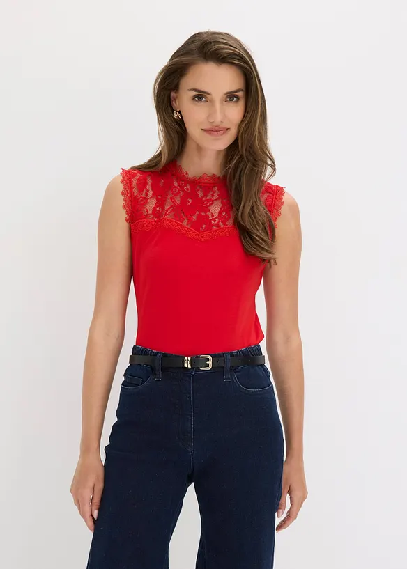 Top in misto viscosa morbido, bonprix